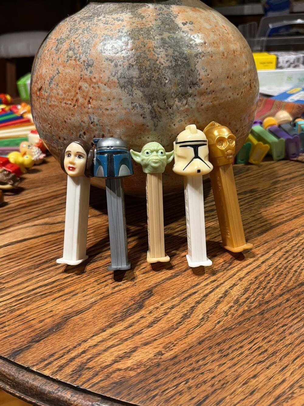 Rare Vintage Star Wars PEZ Candy Dispensers Lot of 5
